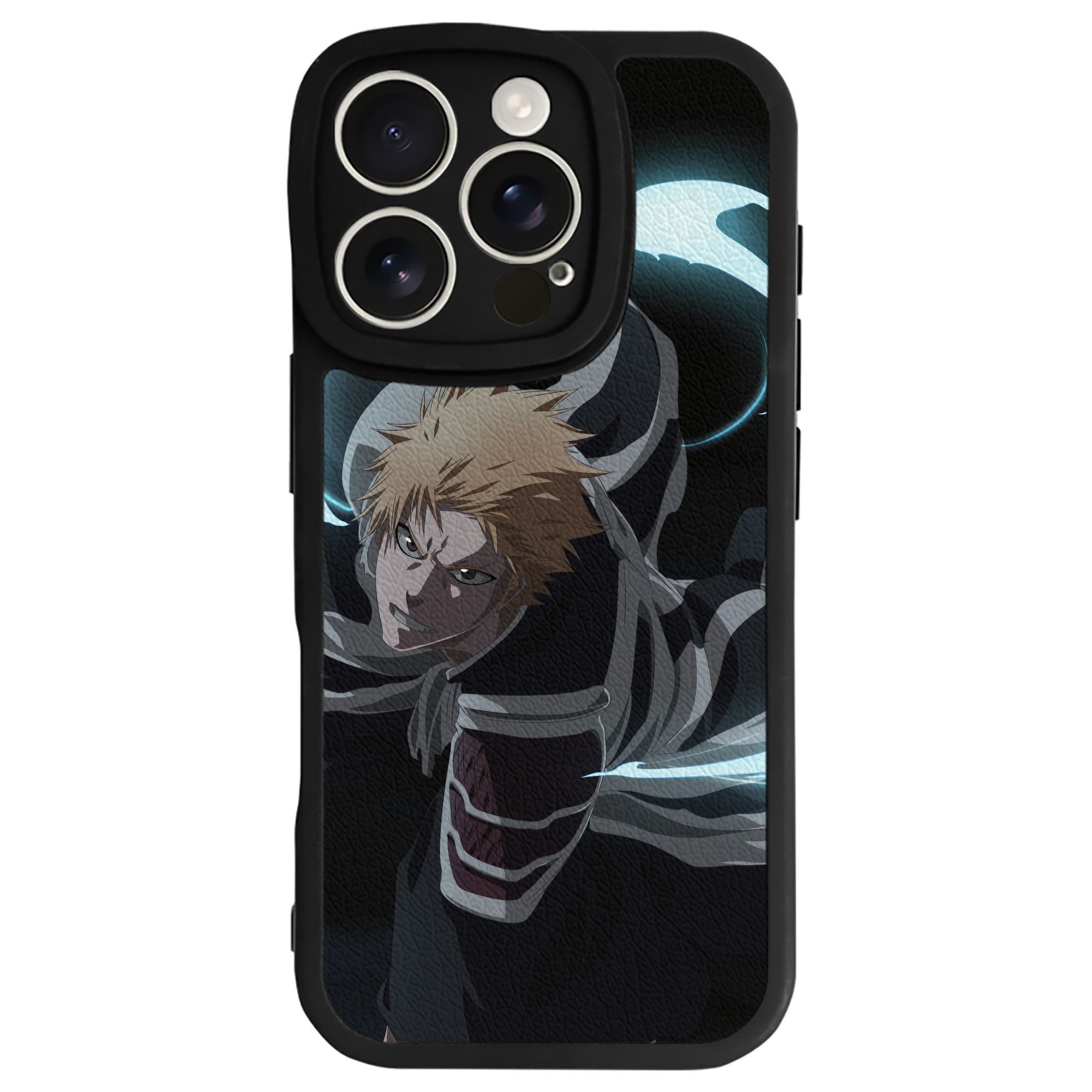 （画像用） ブリーチ BLEACH 【iPhone 16シリーズ対応】シリコンスマホケース（レザー調） 材質：シリコン